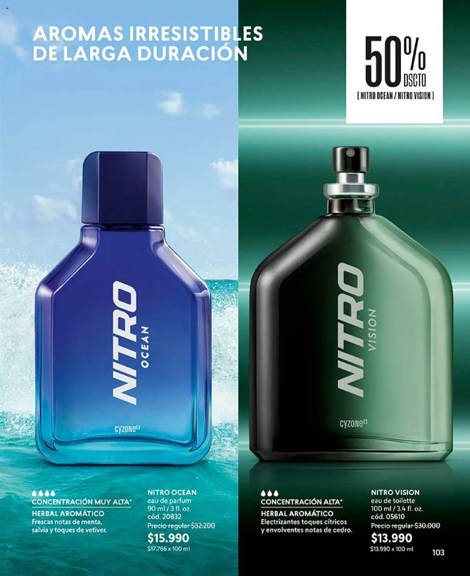 Catálogo CyZone Campaña 12 │ válido desde el 06.07.2026 | Página: 107 | Productos: Eau de toilette