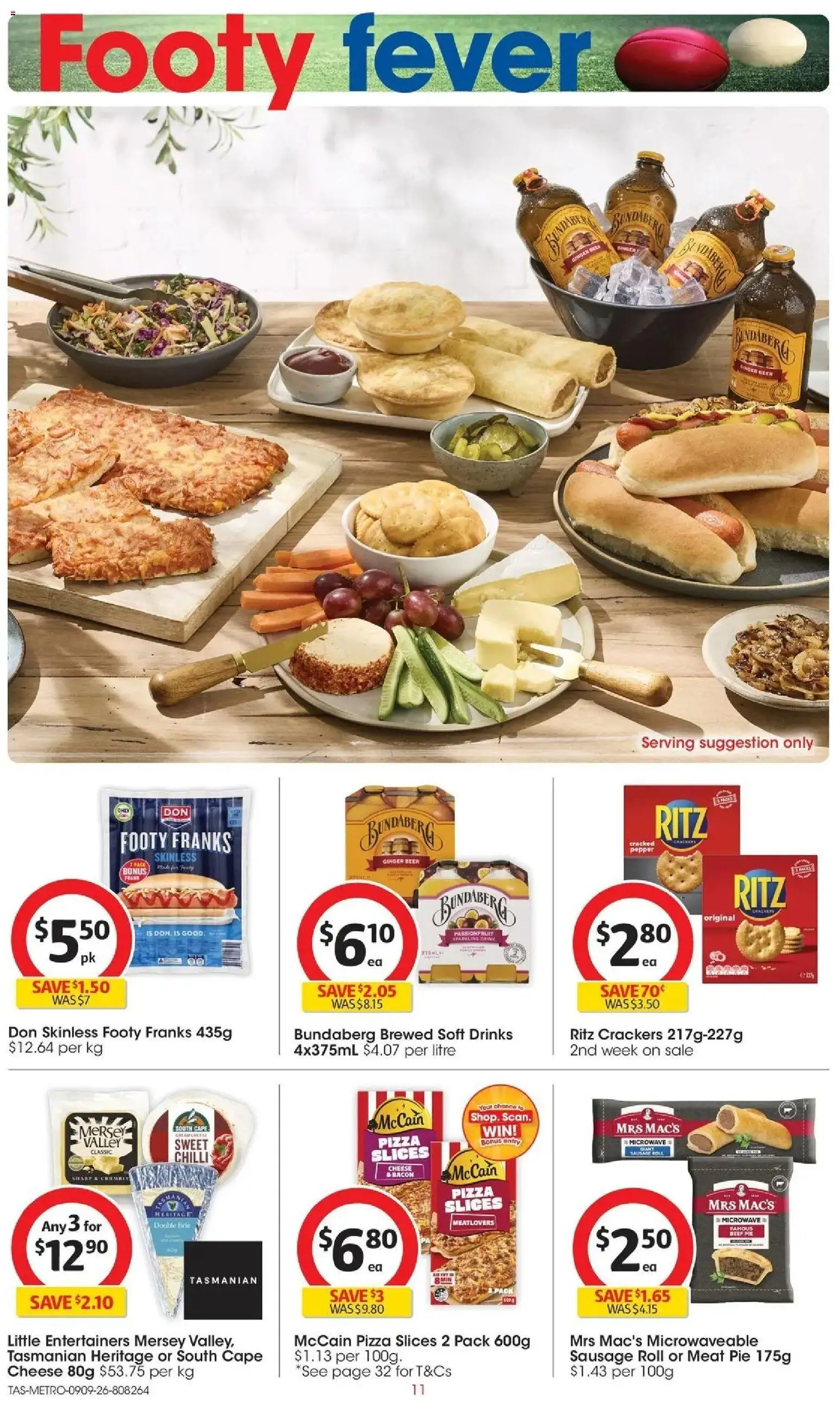 Coles catalogue - valid from 09/09/2026 | Page: 11 | Products: Cheese, Beer, Beef, Passionfruit