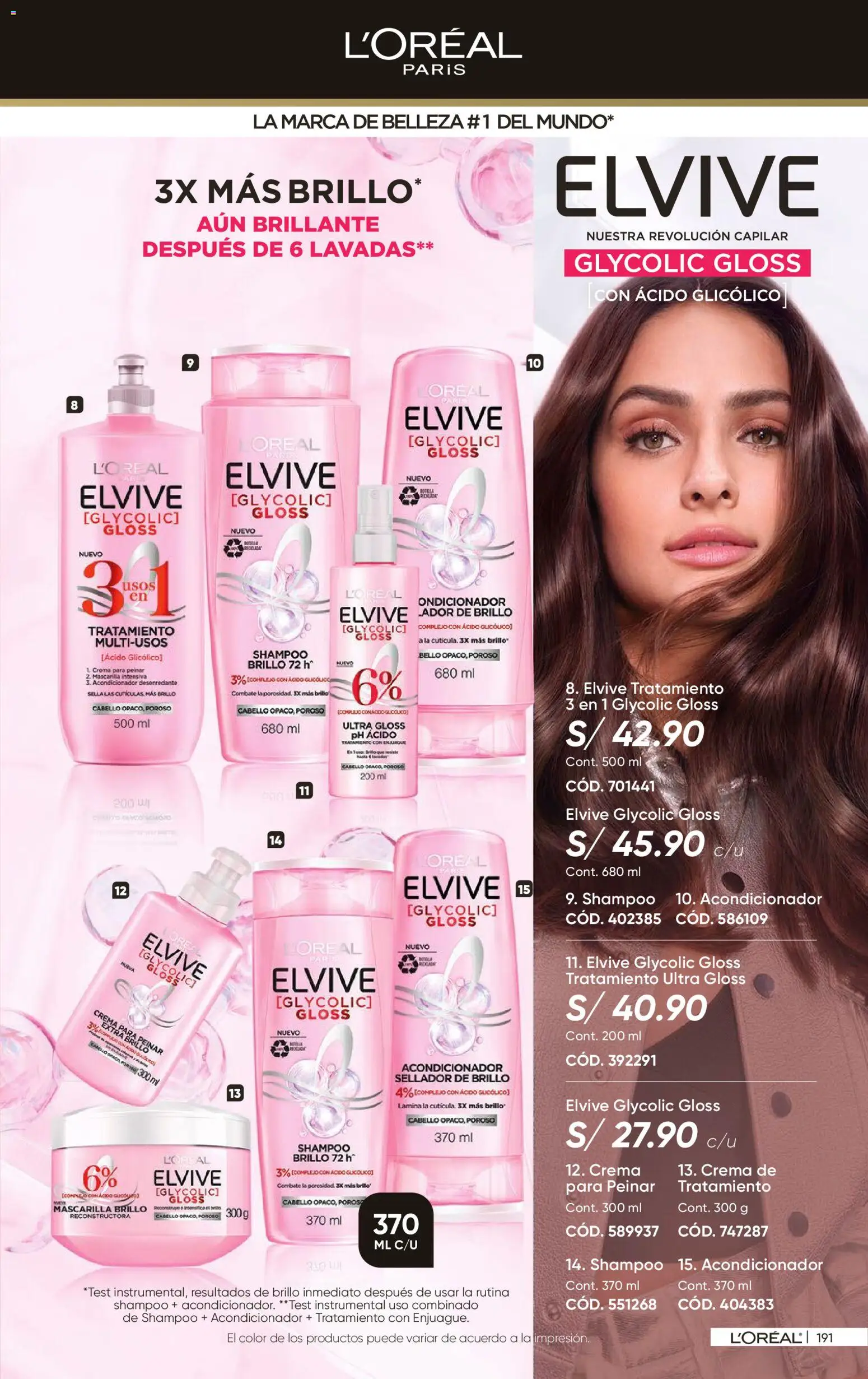 Catálogo Azzorti válido desde 14/08/2026 | Página: 193 | Productos: Shampoo, Acondicionador, Crema