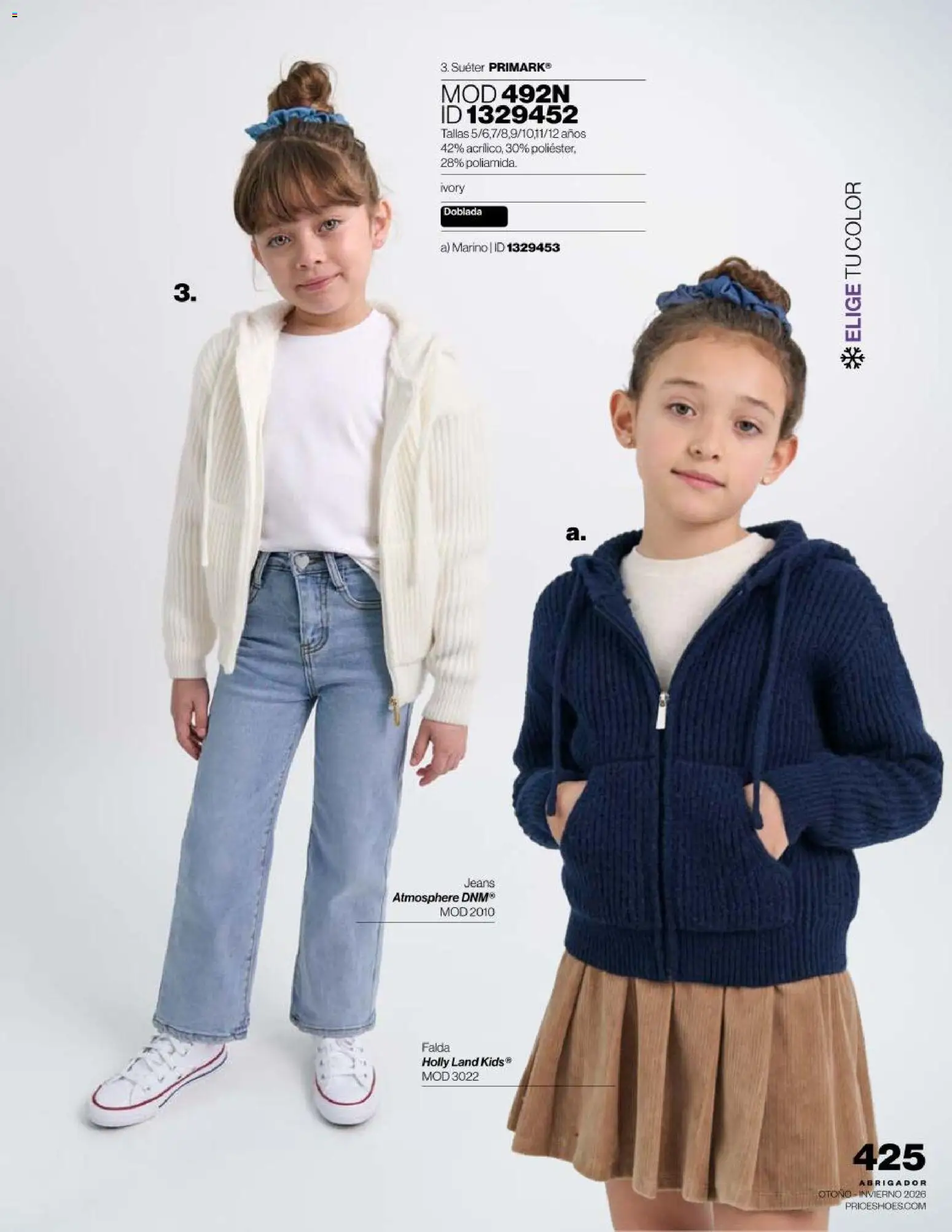 Nuevas ofertas de Price Shoes válidas en toda la República Mexicana desde el 16/09/2026. ¡Encuentra las mejores ofertas en Price Shoes catálogo Abrigador! | Página: 425 | Productos: Suéter, Falda