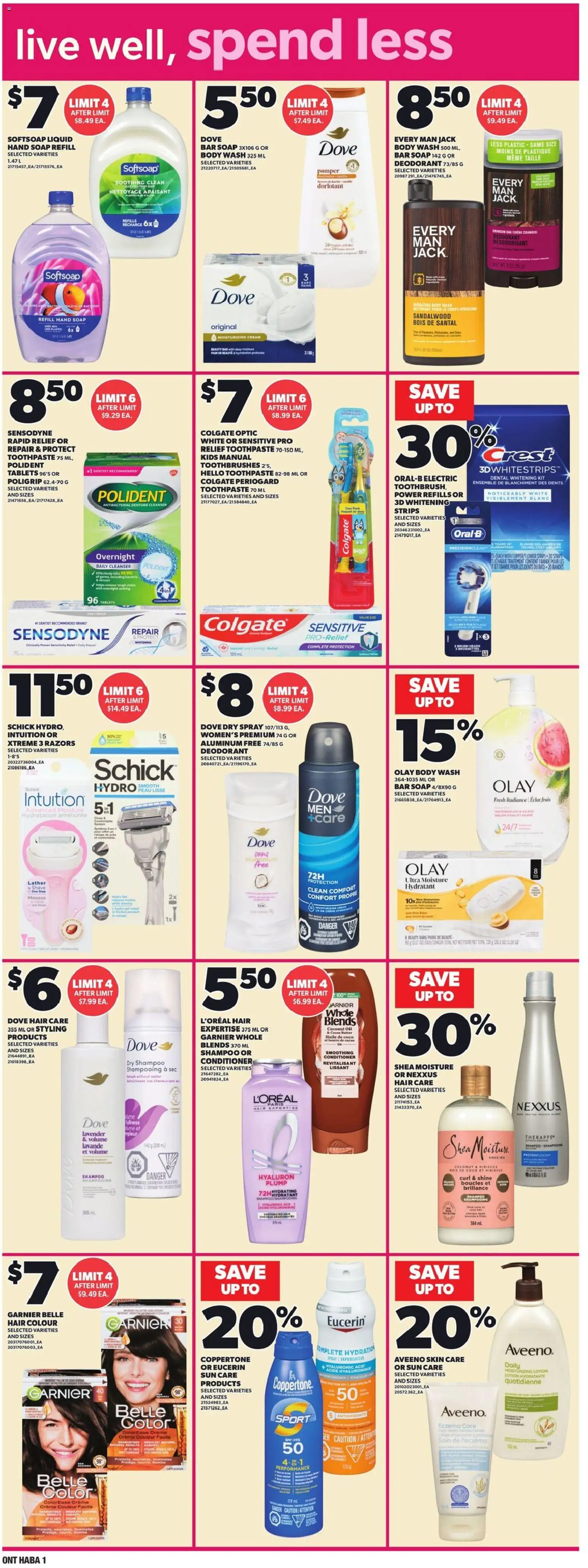 Zehrs flyer valid from 04.06.2026 | Page: 13 | Products: Cream, Shampoo, Butter, Oil