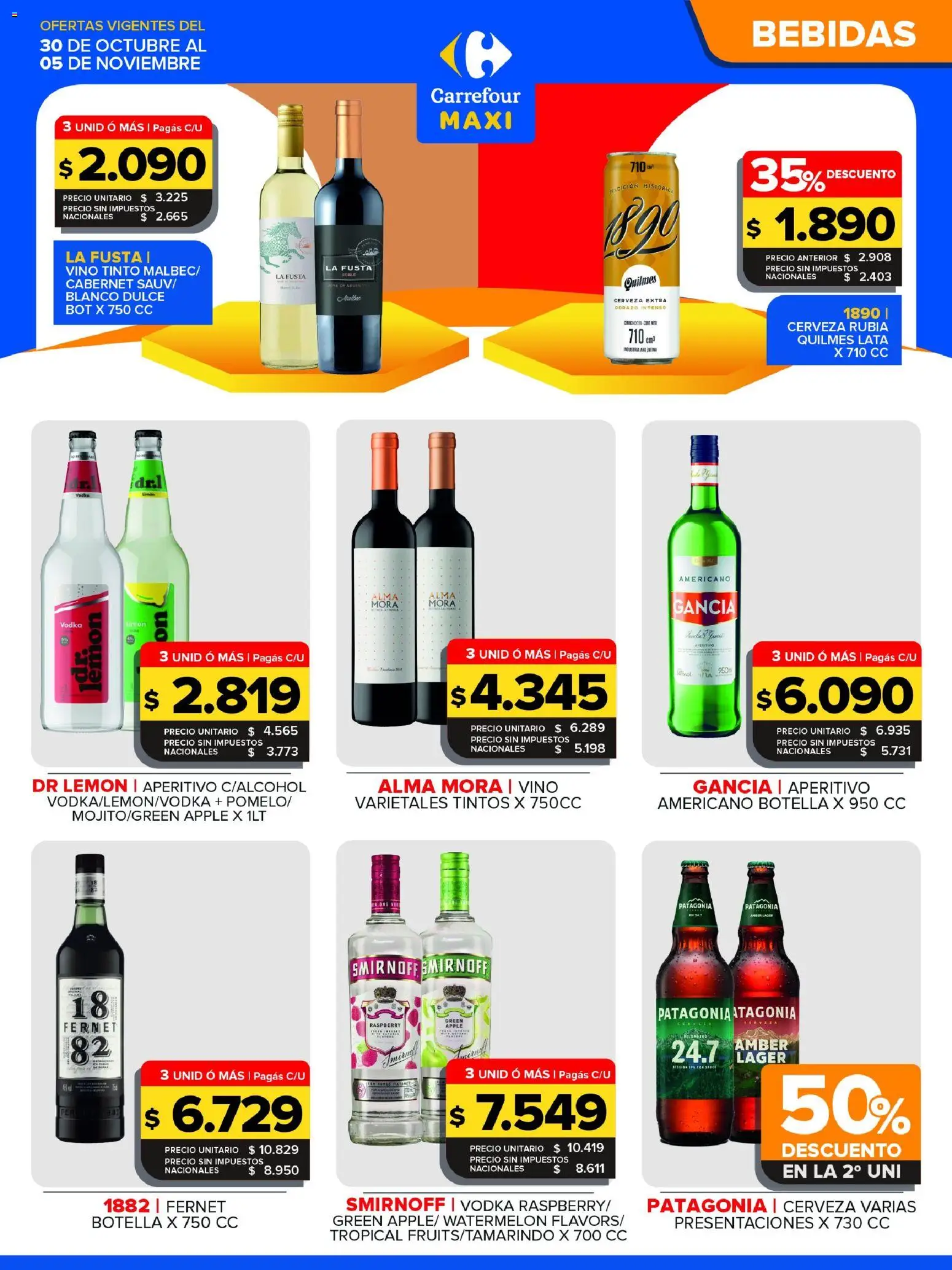 Revista de ofertas Carrefour Maxi - Página 3 - Ofertas válidas hasta el 6 de noviembre de 2026