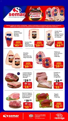 Semar Supermercado ofertas Açougue - Pré-Visualização do folheto da loja Semar Supermercado, válido de 26.05.2026