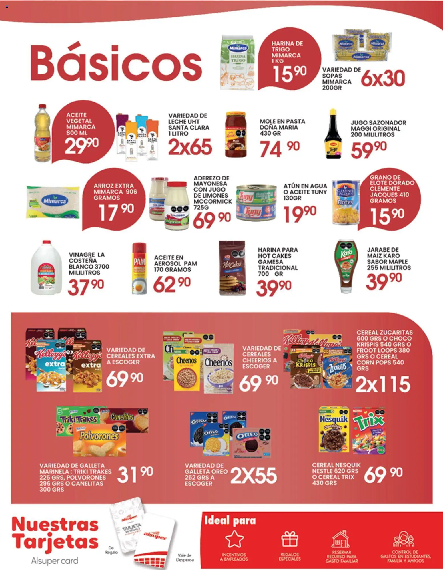 Nuevas ofertas de Alsuper válidas en toda la República Mexicana desde el 12.05.2026. ¡Encuentra las mejores ofertas en Alsuper folleto Saltillo! | Página: 6 | Productos: Vinagre, Agua, Aceite, Pasta