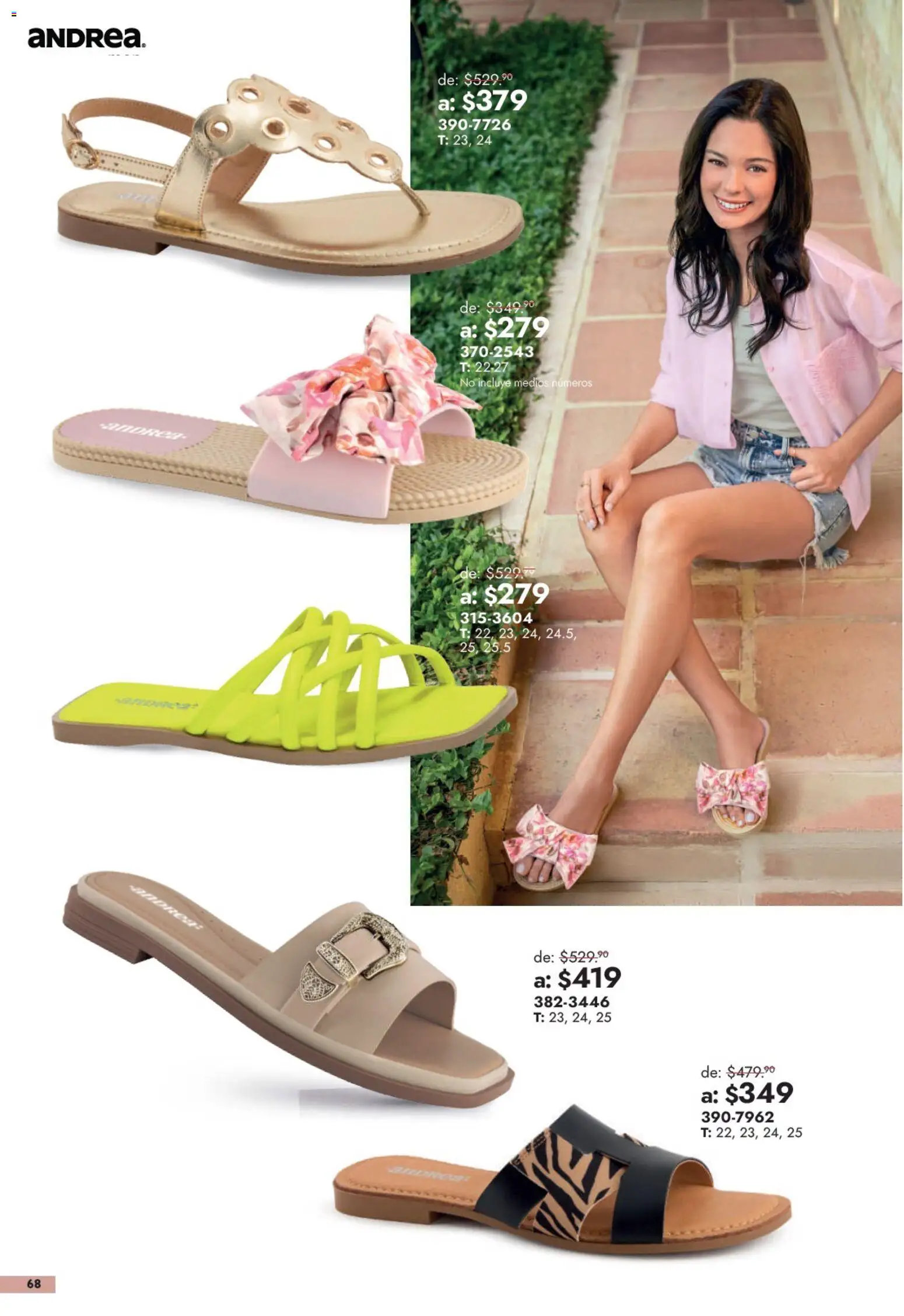 Nuevas ofertas de Andrea válidas en toda la República Mexicana desde el 13/09/2026. ¡Encuentra las mejores ofertas en Andrea catálogo Outlet! | Página: 68
