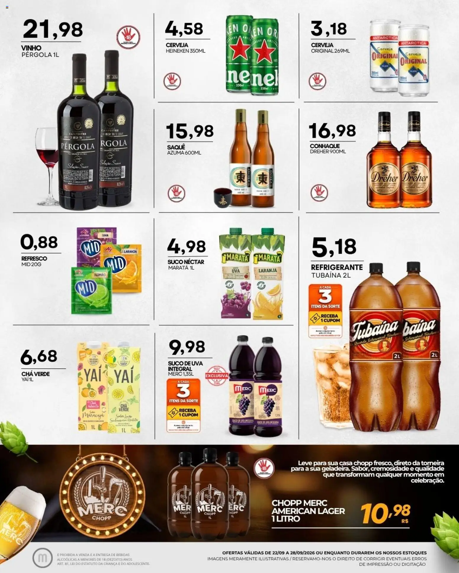 Mercadão Atacadista Folheto - válido de 22/09/2026 | Página: 9