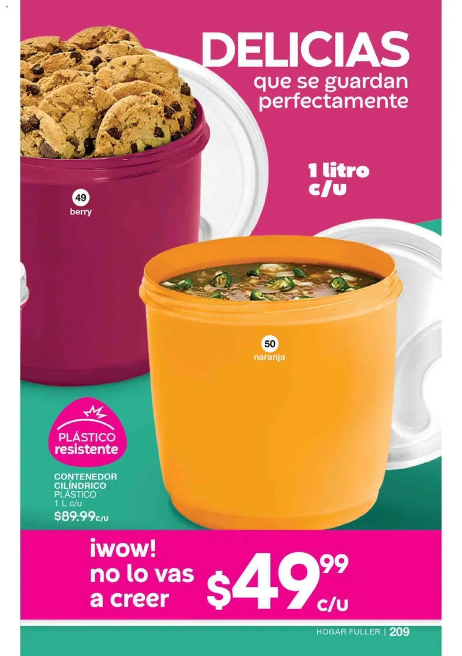 Nuevas ofertas de Fuller válidas en toda la República Mexicana desde el 19/08/2026. ¡Encuentra las mejores ofertas en Fuller campaña 10 2026! | Página: 209
