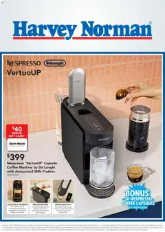 Harvey Norman Under 500$ deals on small appliances preview  - valid from 20 Aug 2026