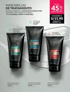 Vista previa de folleto Avon catálogo - Campaña 10 de la Avon válido desde 17/06/2026 | Página: 165 | Productos: Máscara, Aceite