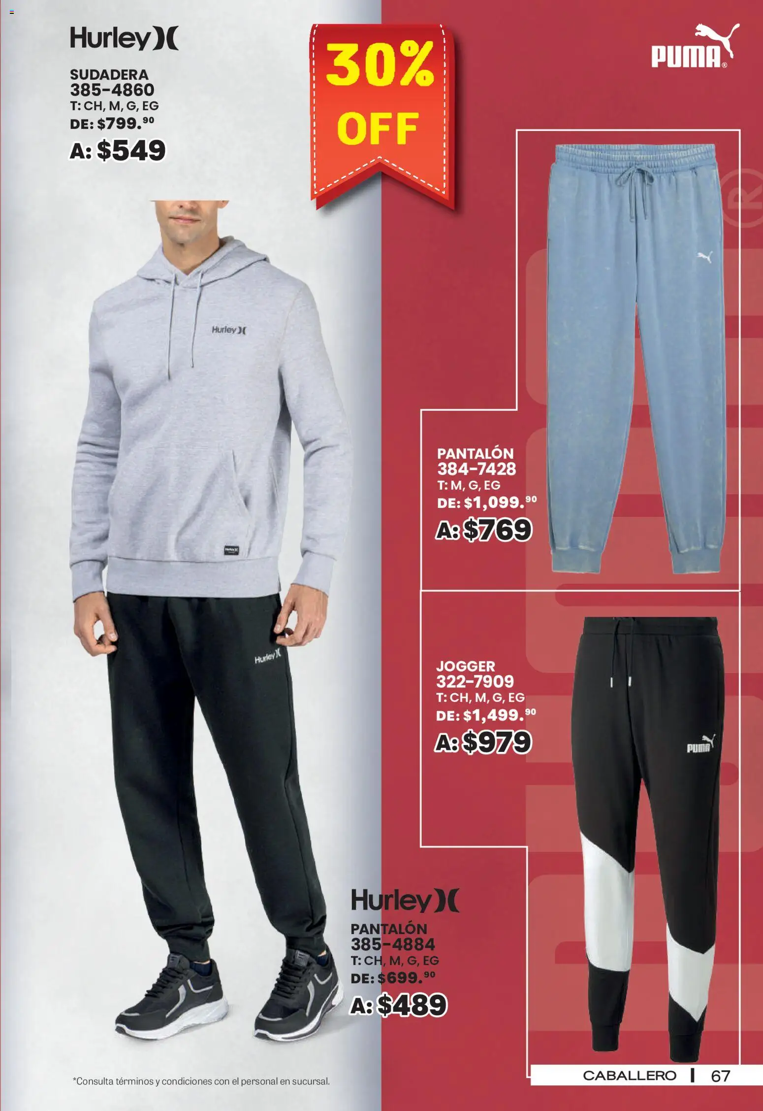 Nuevas ofertas de Andrea válidas en toda la República Mexicana desde el 30/08/2026. ¡Encuentra las mejores ofertas en Andrea - SPORT DAYS! | Página: 67 | Productos: Sudadera