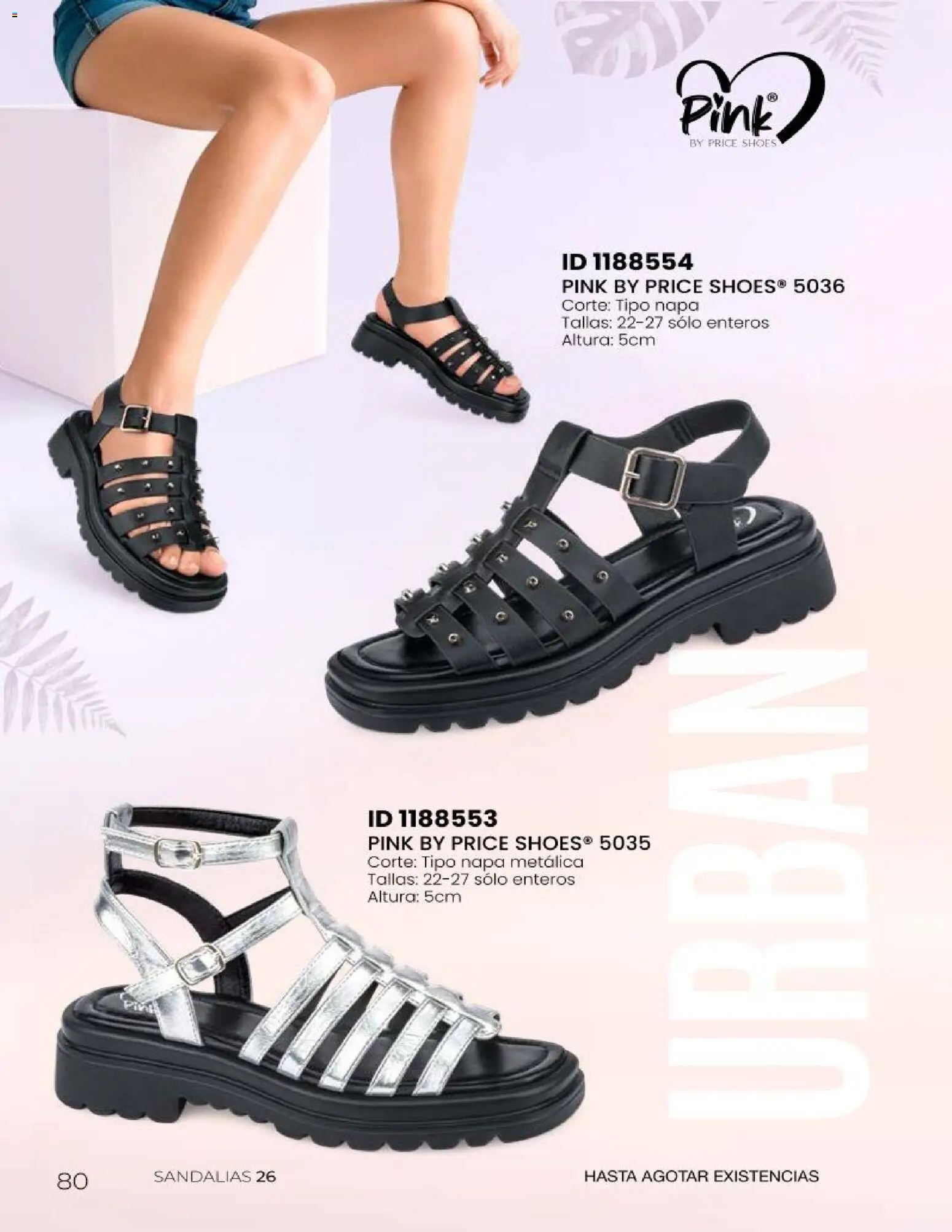Nuevas ofertas de Price Shoes válidas en toda la República Mexicana desde el 23/06/2026. ¡Encuentra las mejores ofertas en Price Shoes catálogo Sandalias 2026! | Página: 80 | Productos: Sandalias