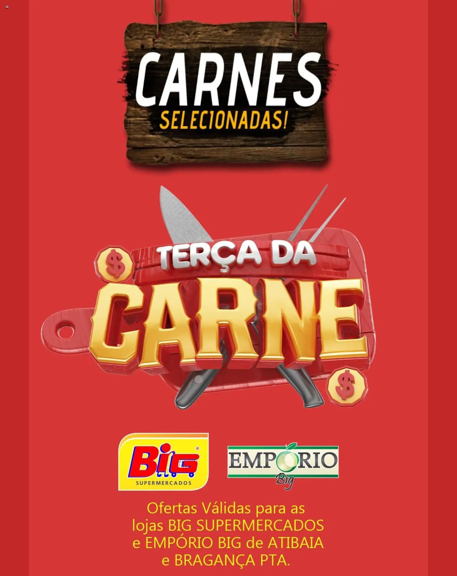 Big Supermercados Folheto - válido de 22/09/2026 | Página: 1 | Produtos: Carne