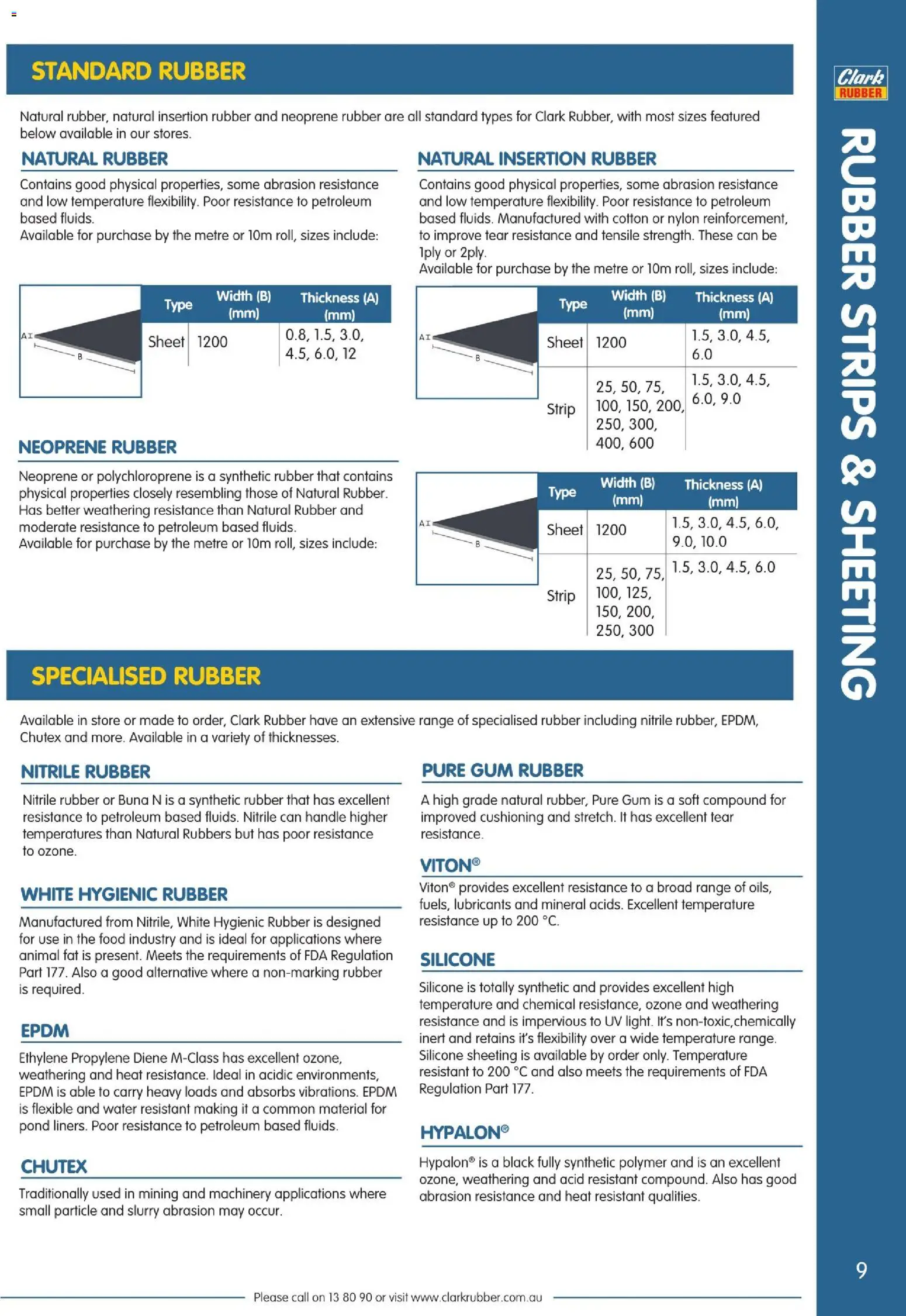 Clark Rubber catalogue - valid from 02.04.2026 | Page: 9 | Products: Gum, Pond, Water, Strip