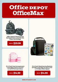 Preview of Office Depot weekly ads valid from 08/01/2026 | Page: 8