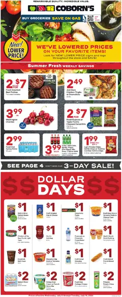 Preview of Coborn's weekly ads valid from 07/08/2026