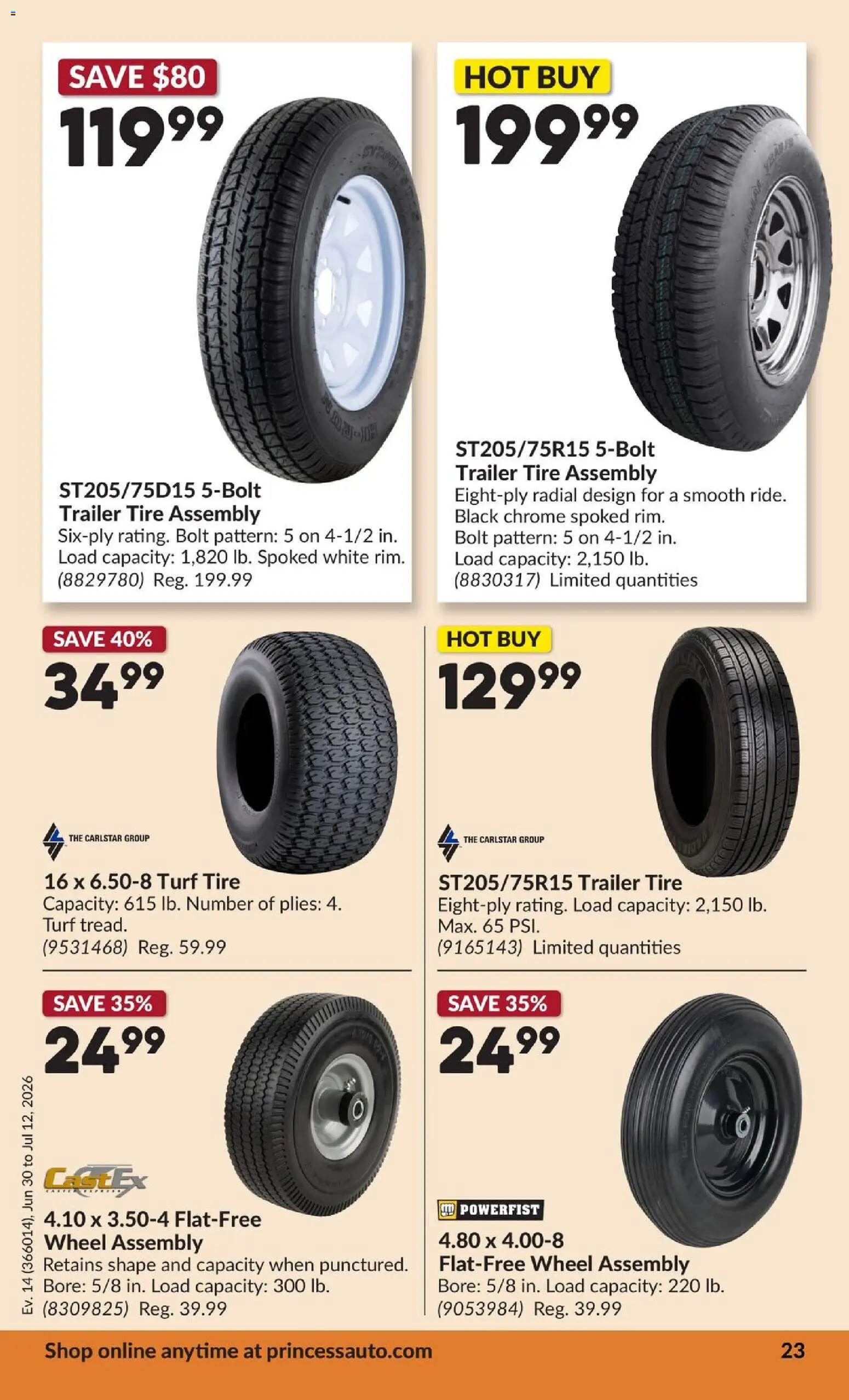 Princess Auto flyer valid from Jun 30, 2026 | Page: 28