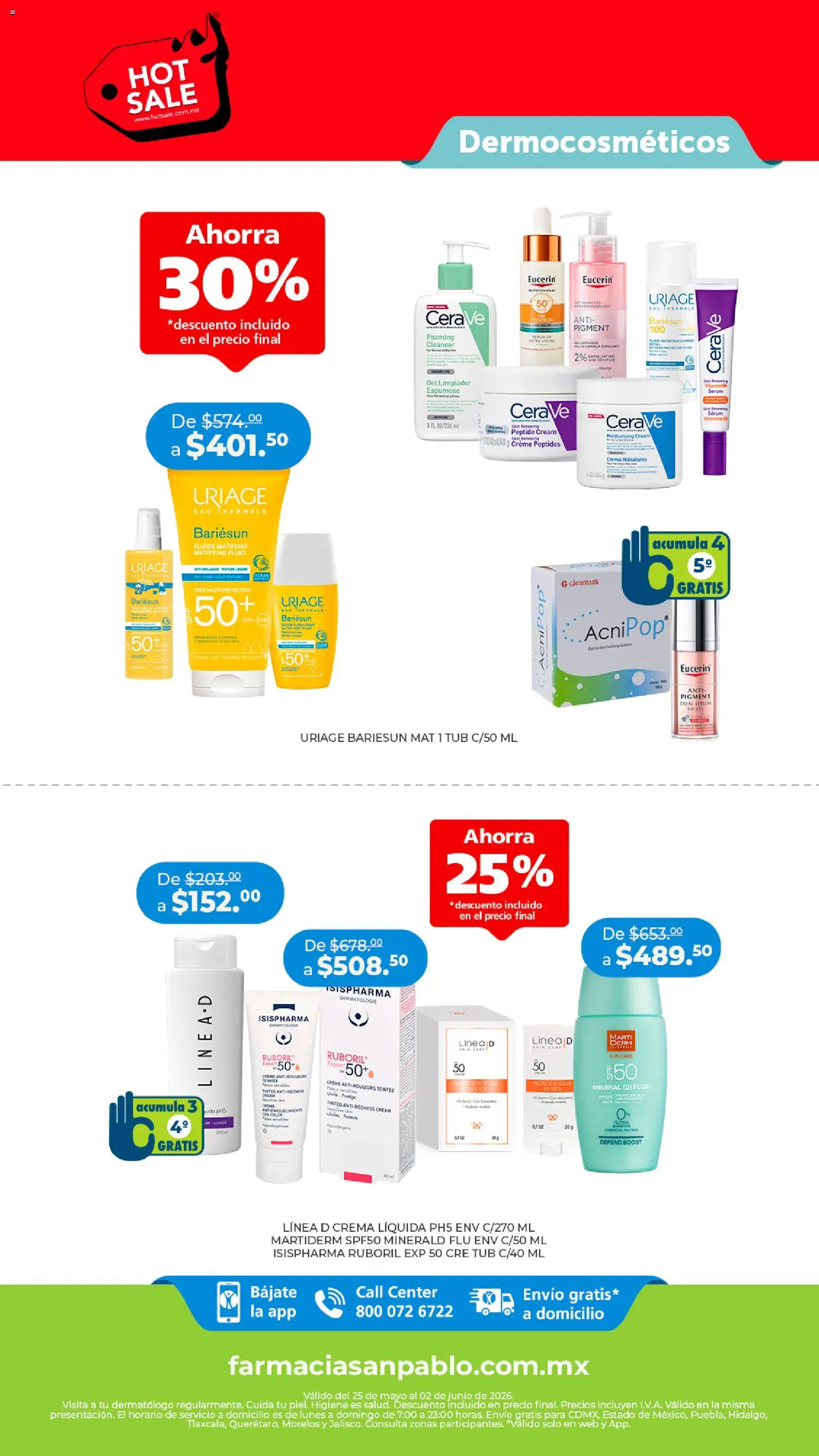 ¡El último » catálogo de Farmacia San Pablo para Junio « está aquí! Descubre las SUPER OFERTAS. | México