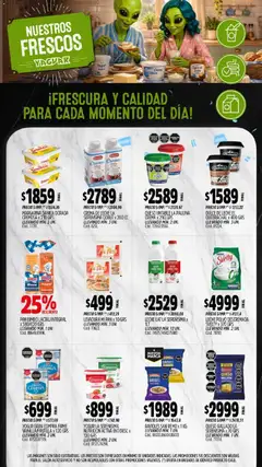 Vista previa Yaguar - Oferta Semanal Trelew válido desde el 13/07/2026 | Página: 9 | Productos: Queso crema, Leche, Margarina, Crema