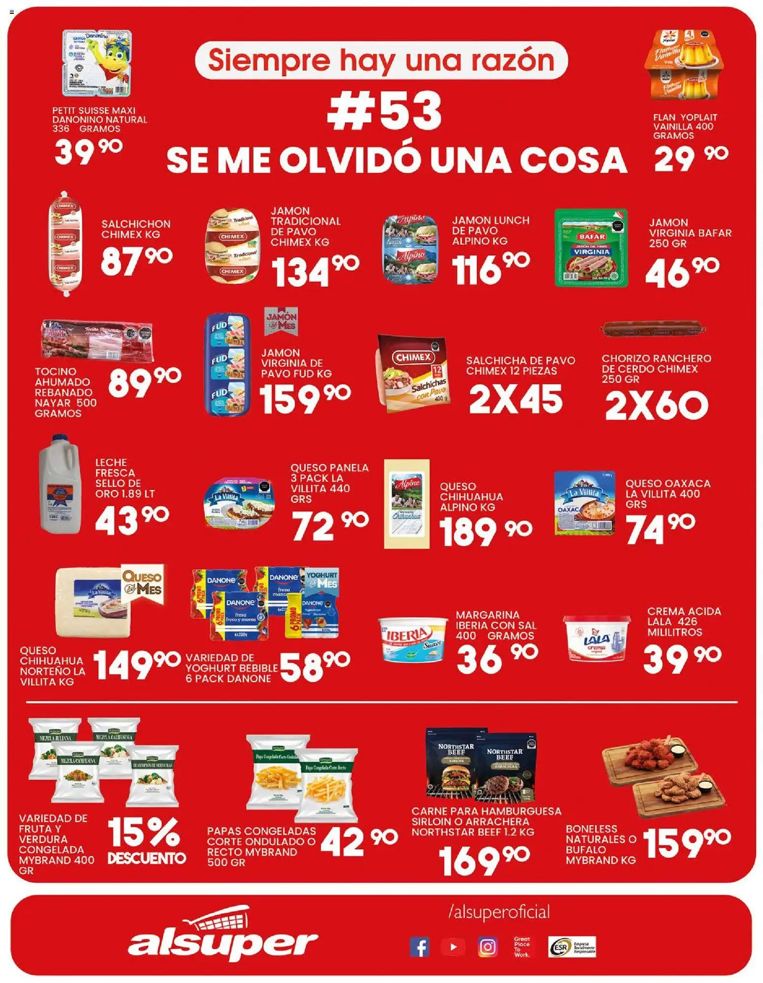 Nuevas ofertas de Alsuper válidas en toda la República Mexicana desde el 13/10/2026. ¡Encuentra las mejores ofertas en Alsuper folleto! | Página: 3