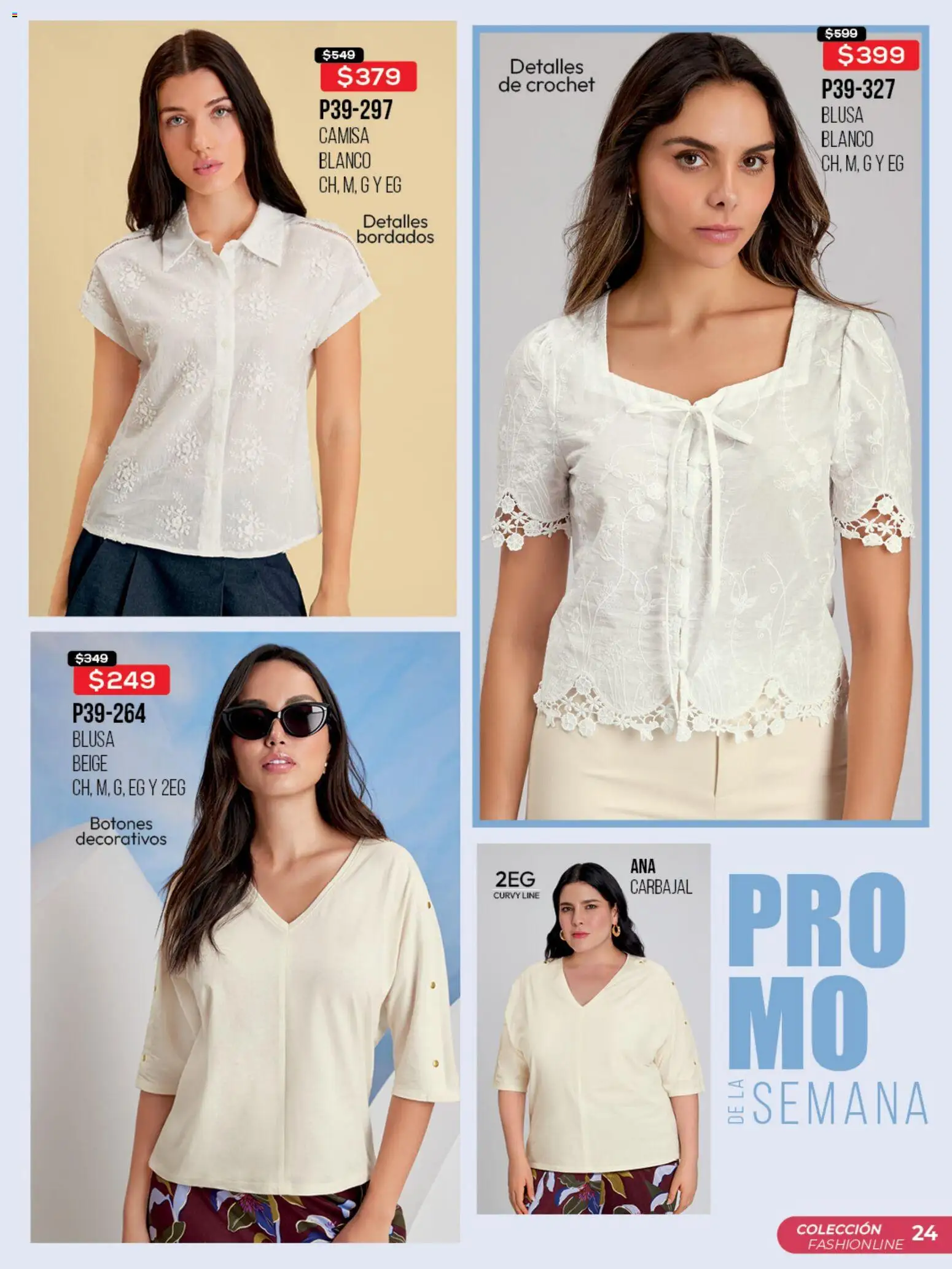 Nuevas ofertas de Cklass válidas en toda la República Mexicana desde el 30.03.2026. ¡Encuentra las mejores ofertas en Cklass catálogo Promo semanal! | Página: 25 | Productos: Blusa, Camisa