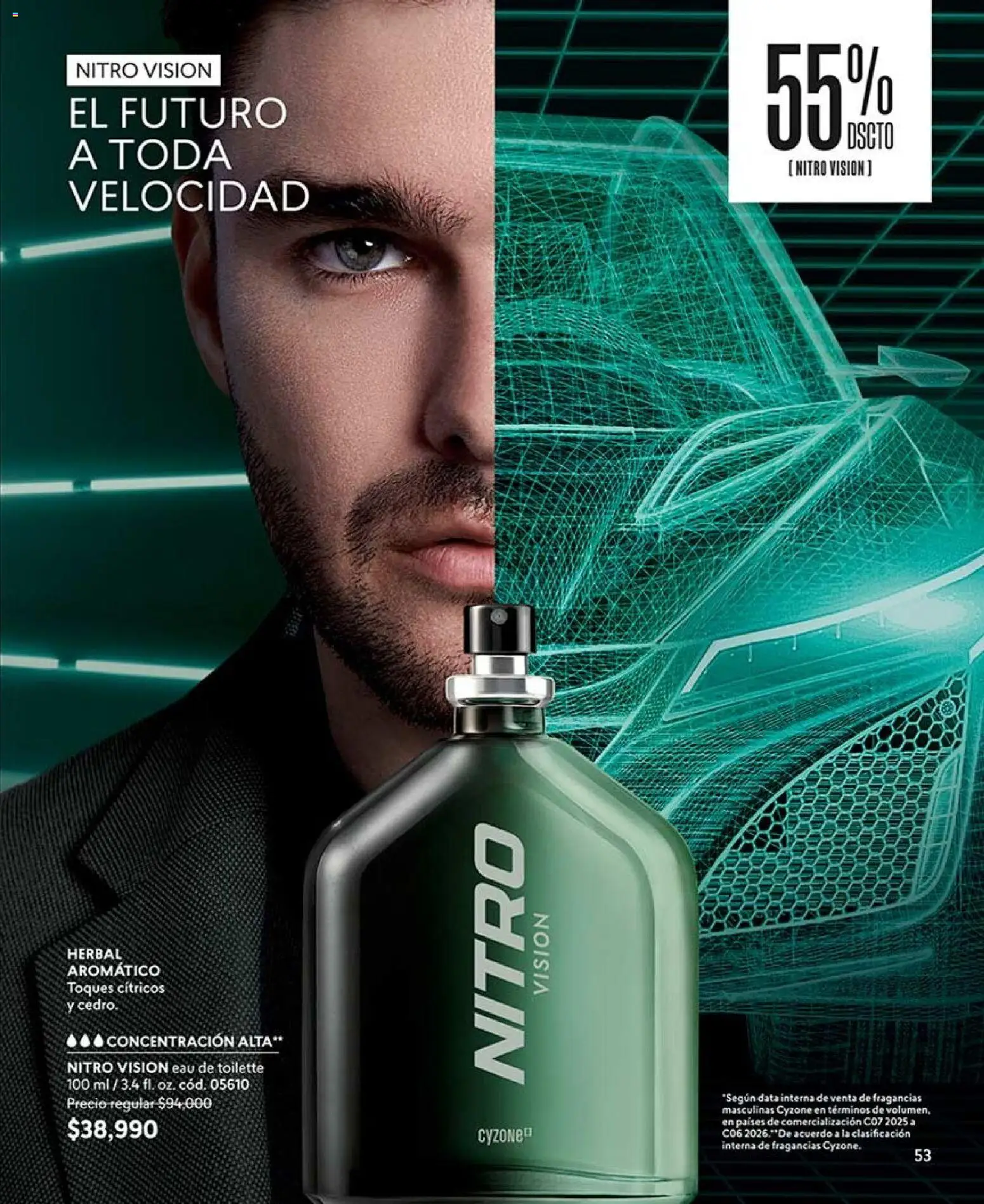 CyZone revista - valida desde el 07/09/2026 | Página: 53 | Productos: Eau de toilette