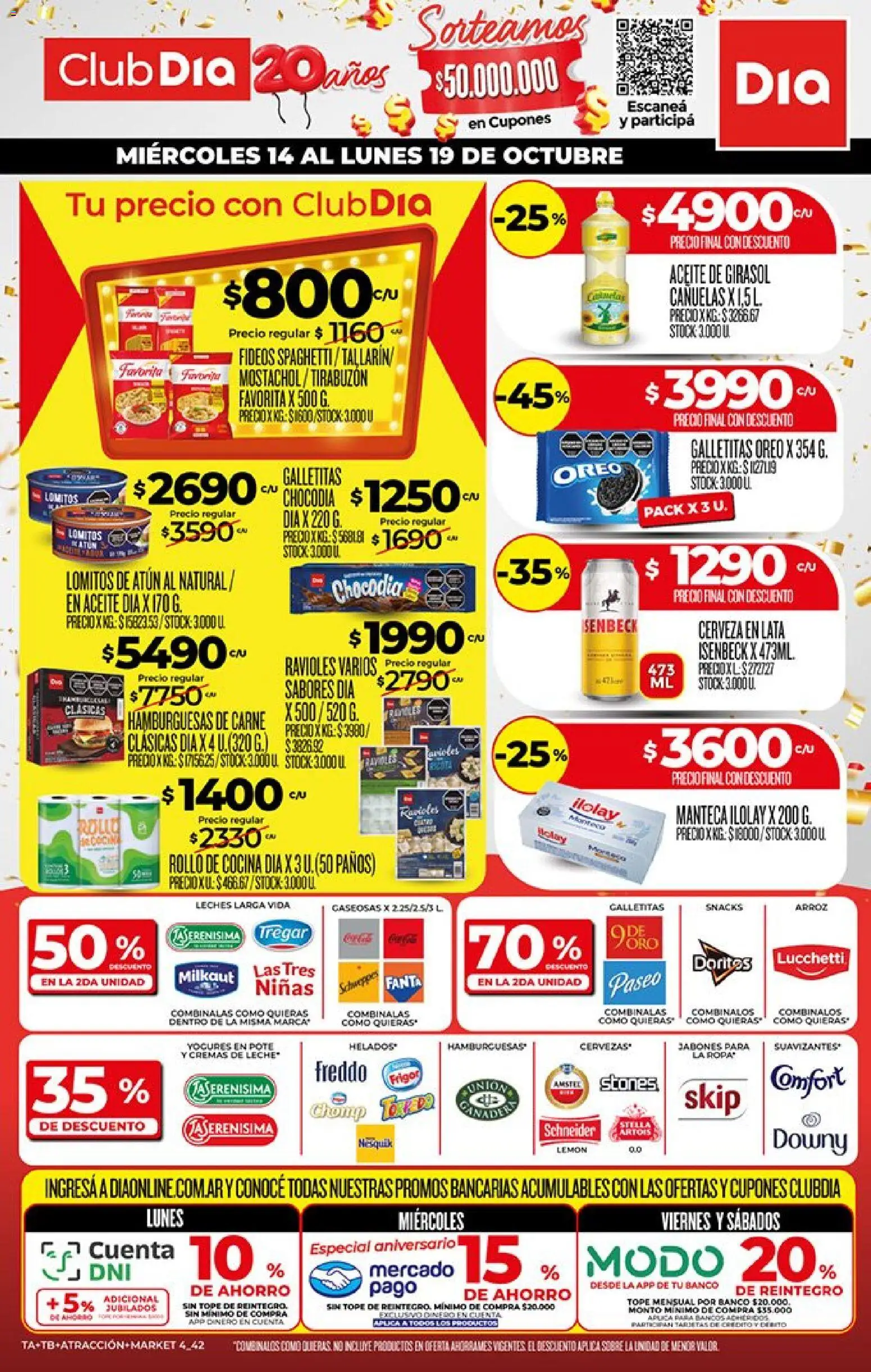 Supermercado DIA Ofertas │ válido desde el 14/10/2026 | Página: 1