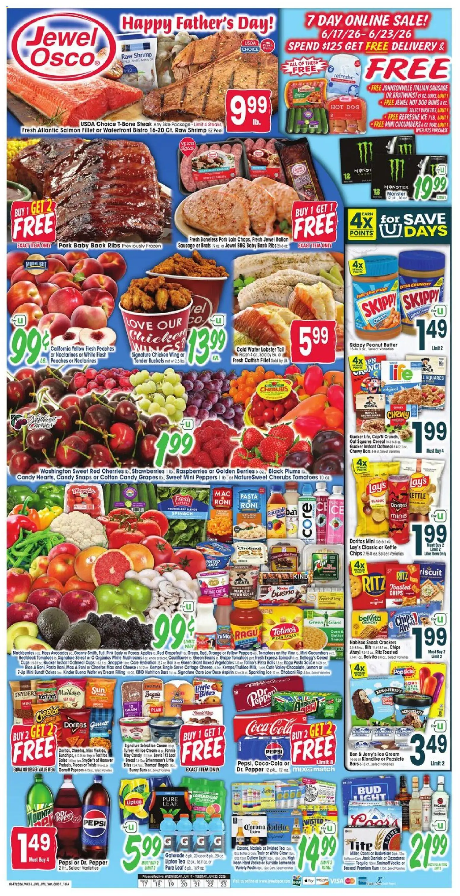Jewel Osco Weekly Ad - IA - valid from 17.06.2026 | Page: 1