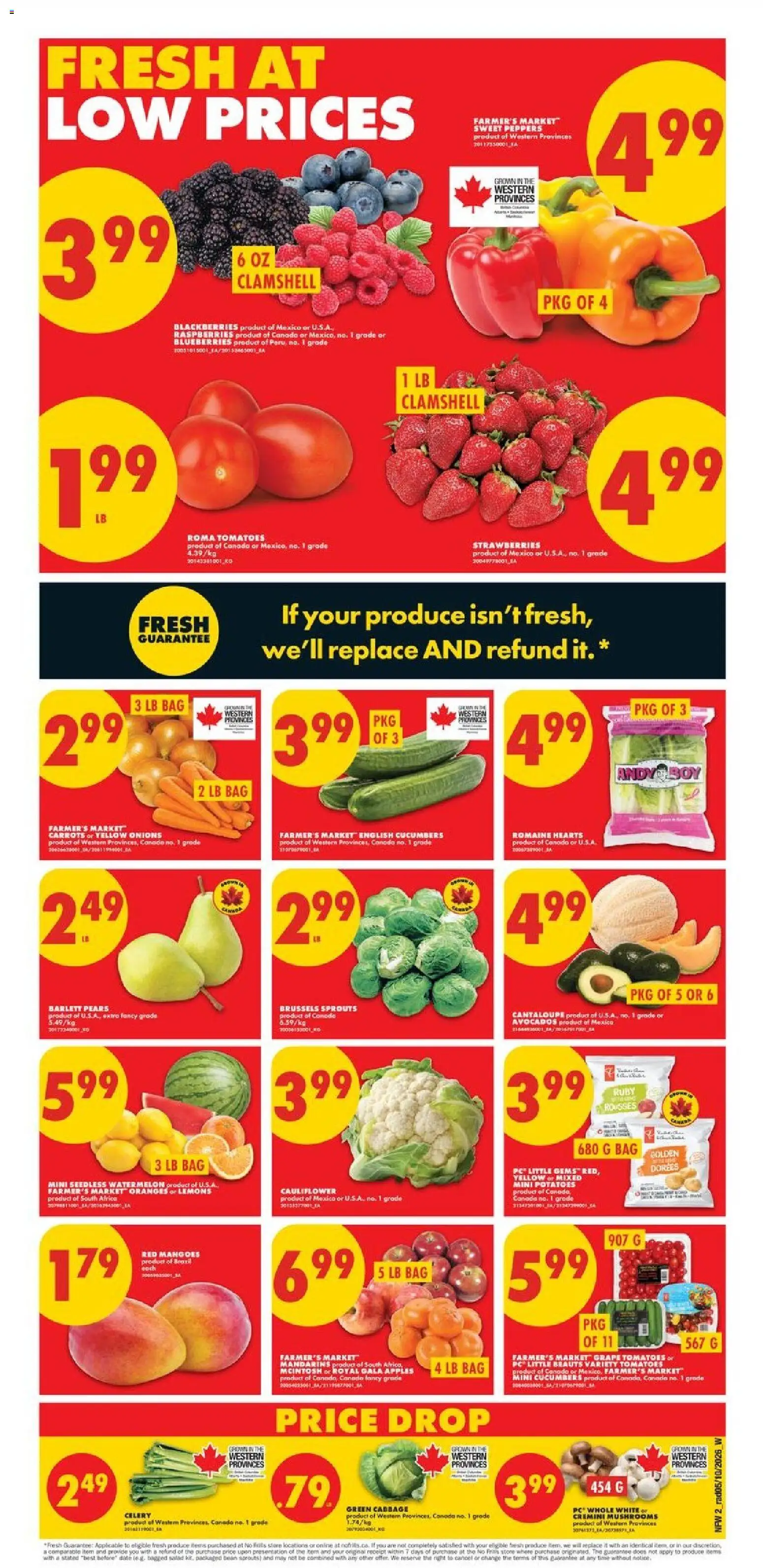 No Frills flyer valid from Oct 8, 2026 | Page: 2