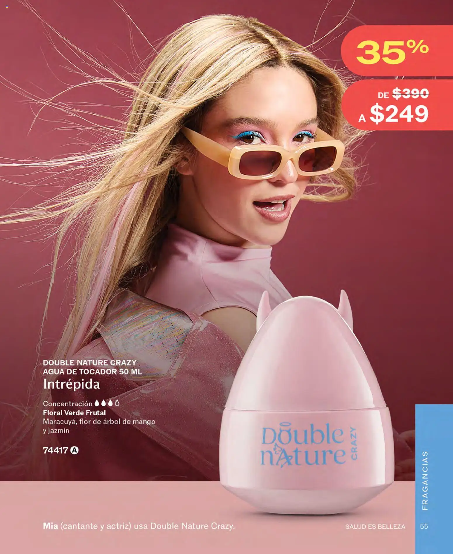 Nuevas ofertas de JAFRA válidas en toda la República Mexicana desde el 01.04.2026. ¡Encuentra las mejores ofertas en JAFRA catálogo! | Página: 55 | Productos: Agua, Mango
