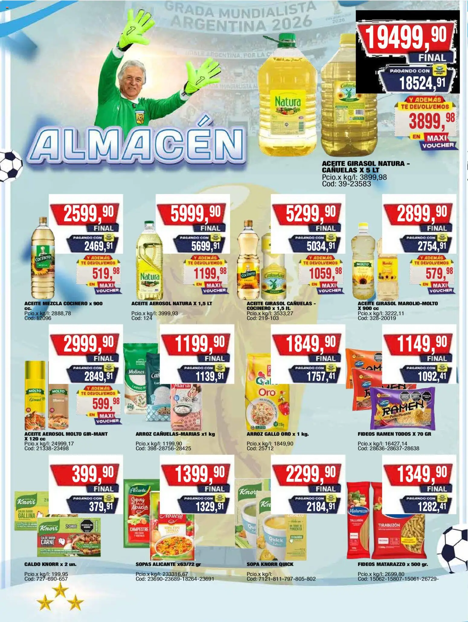 Maxiconsumo ofertas │ válido desde el 20/07/2026 | Página: 4 | Productos: Pollo, Aceite, Pimienta, Té