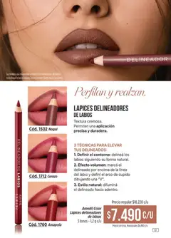 Vista previa Catálogo Amodil Campaña 14 válido desde el 07/08/2026 | Página: 61 | Productos: Amapola, Maquillaje, Delineador, Contorno