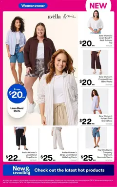 Preview of Big W Thanks Dad - valid from 20/08/2026 | Page: 19 | Products: Linen, Pullover, Dress, Pants