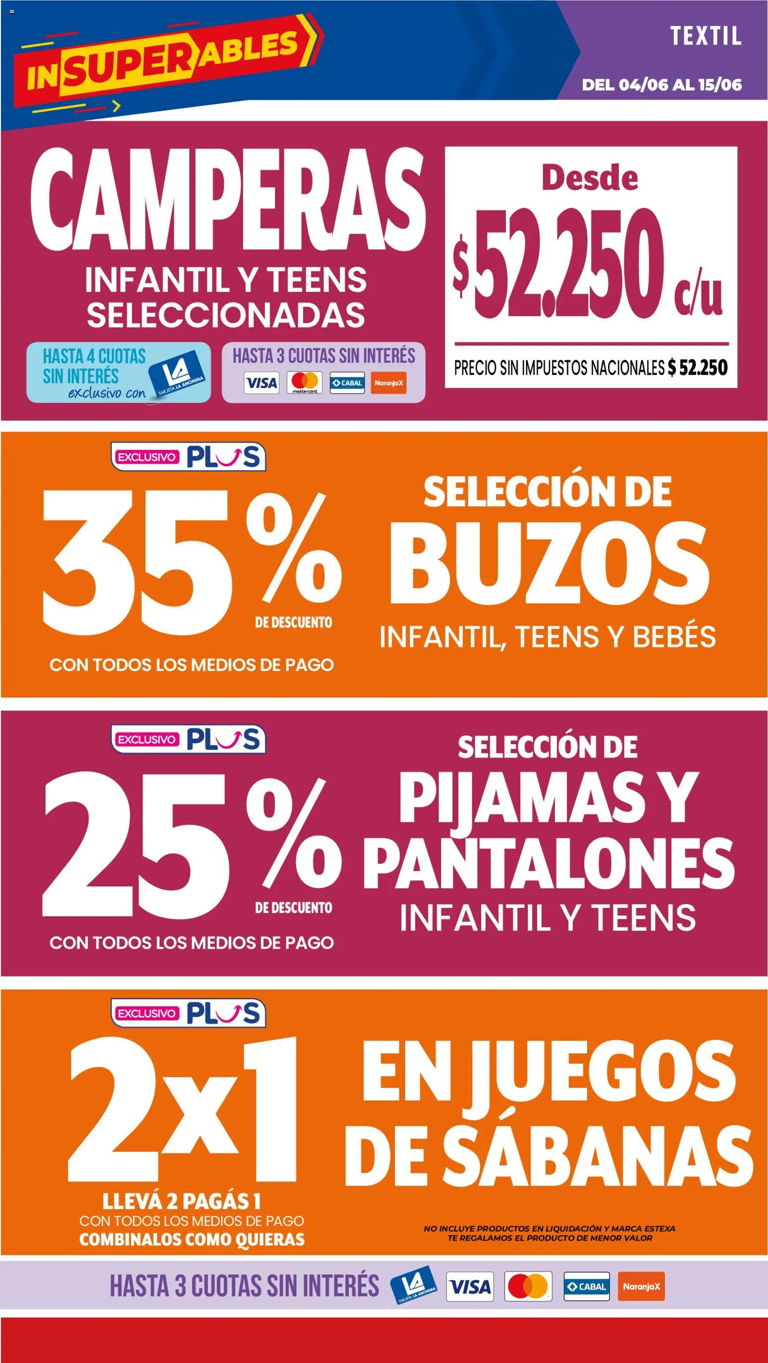 La Anonima catálogo │ válido desde el 04.06.2026 | Página: 39