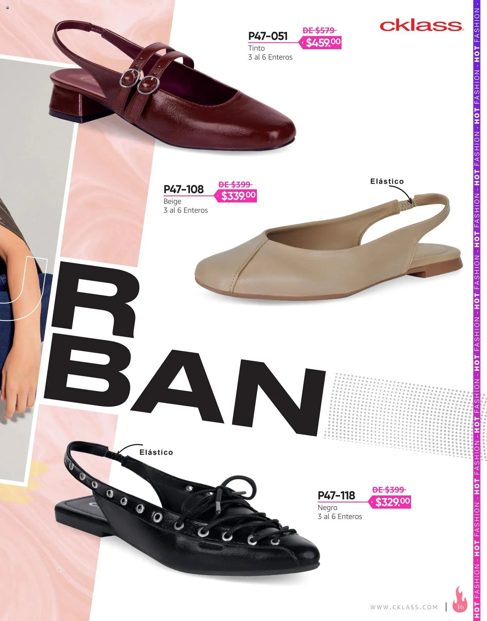 Nuevas ofertas de Cklass válidas en toda la República Mexicana desde el 03/08/2026. ¡Encuentra las mejores ofertas en Cklass catálogo Hot Fashion Ropa! | Página: 98