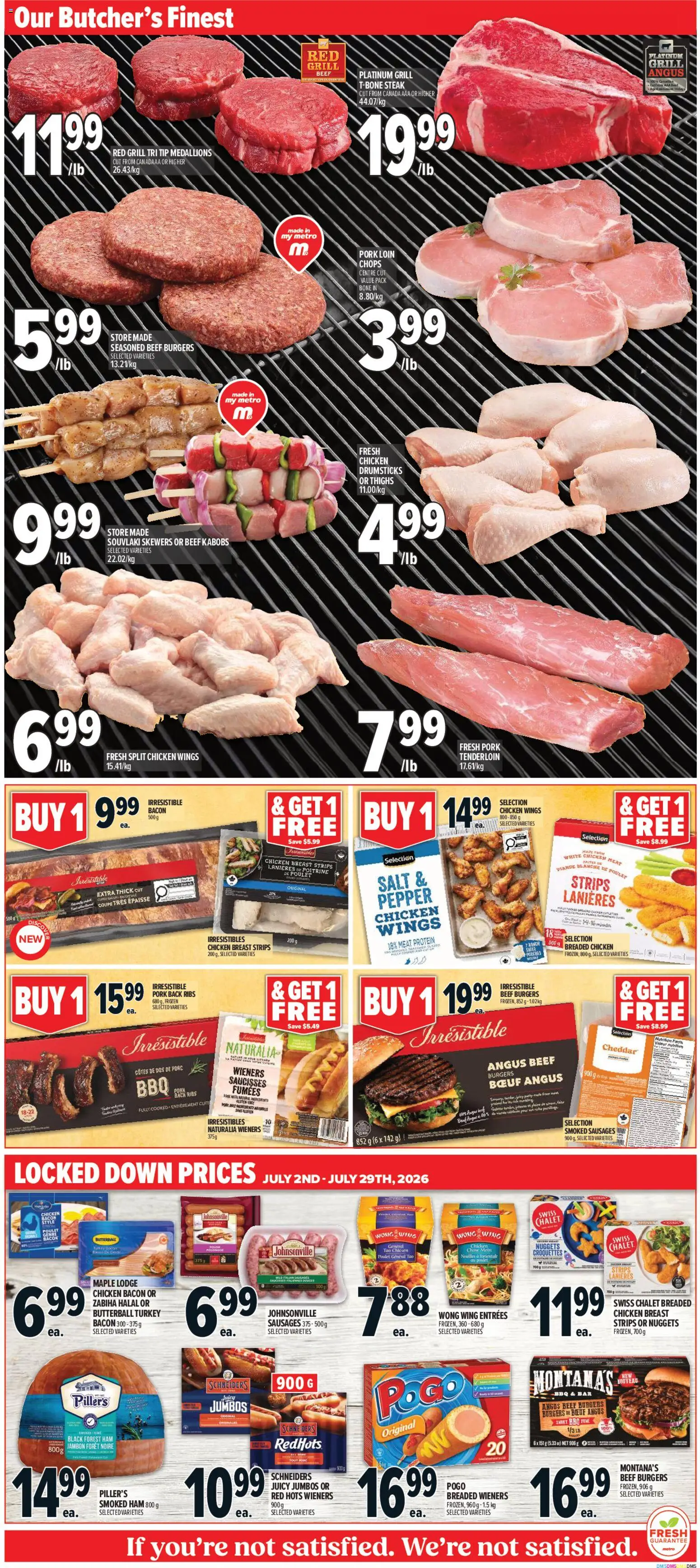 Metro flyer valid from Jul 2, 2026 | Page: 6 | Products: Beef, Grill, Ham, Chicken