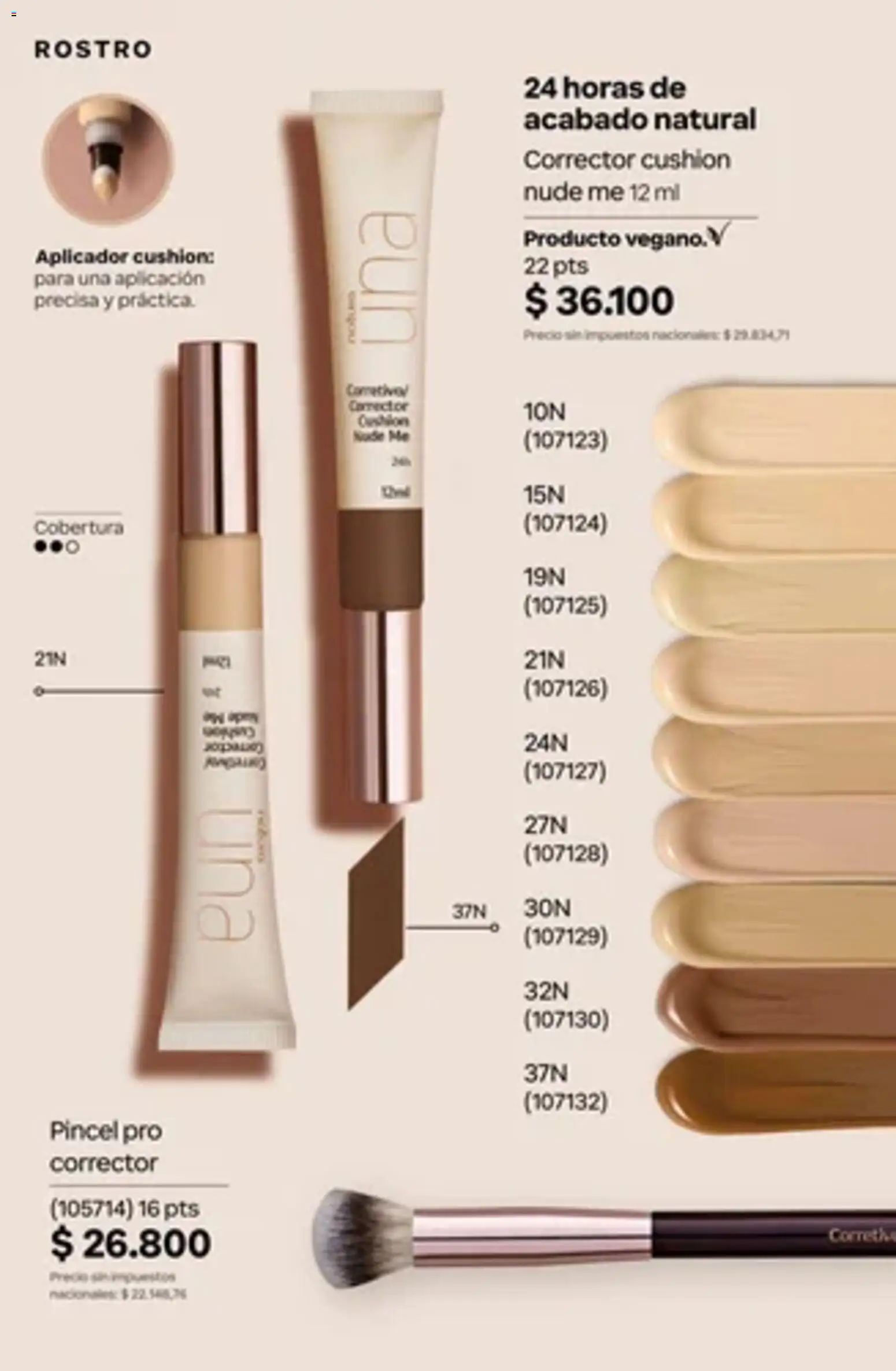 Catálogo Natura Ciclo 14 │ válido desde el 01/10/2026 | Página: 141 | Productos: Pincel
