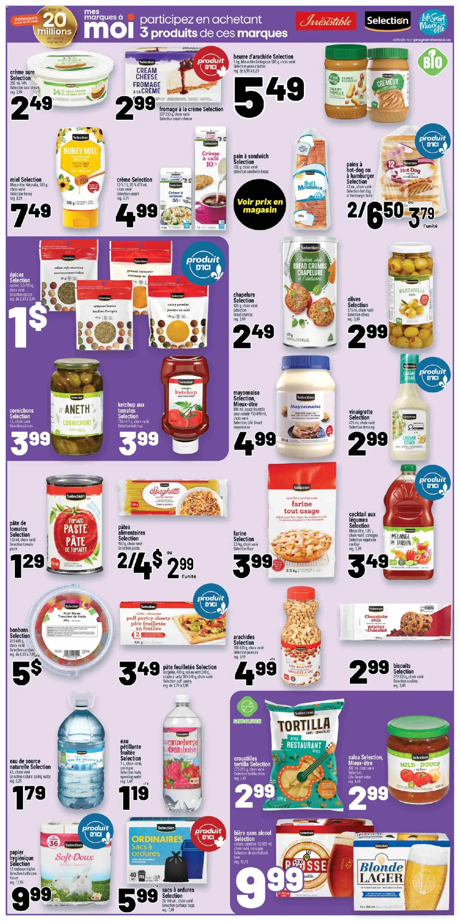 Metro flyer valid from Jul 2, 2026 | Page: 18 | Products: Chips, Butter, Cheese, Chocolate