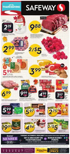 Preview of Safeway weekly flyer / circulaire from shop Safeway valid from Oct 1, 2026