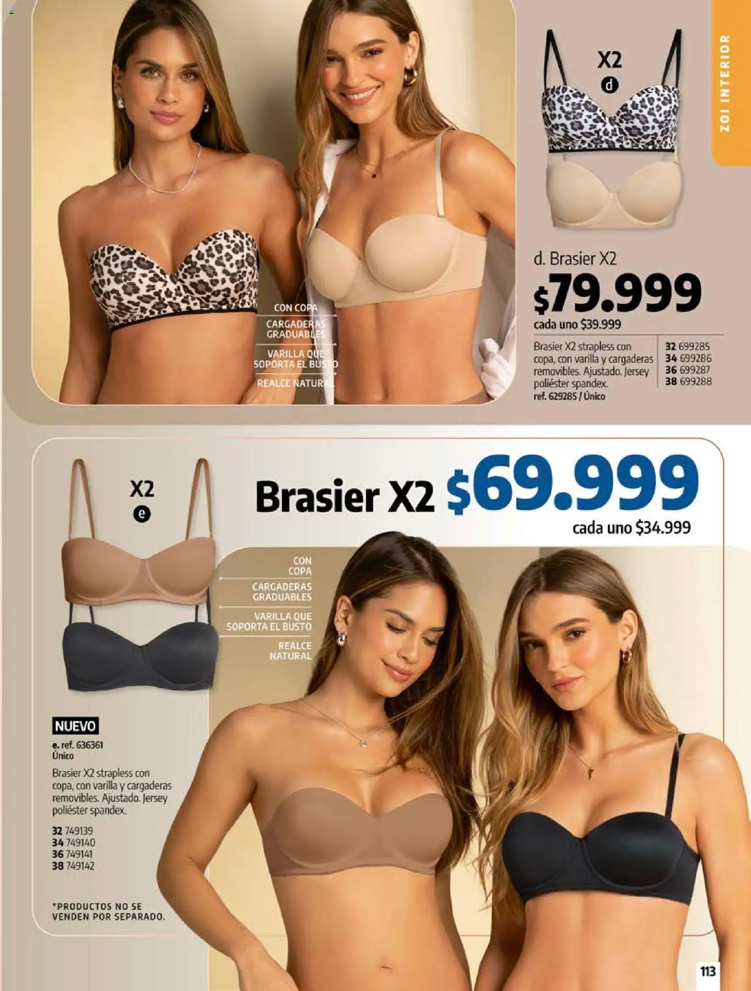 Pacifika revista - valida desde el 12/07/2026 | Página: 113 | Productos: Brasier