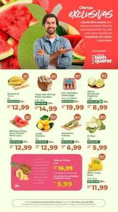 Oba Hortifruti - Ofertas da semana - Pré-Visualização do folheto da loja Oba Hortifruti, válido de 16.06.2026 | Página: 4 | Produtos: Limão siciliano, Melancia, Abacaxi, Alface