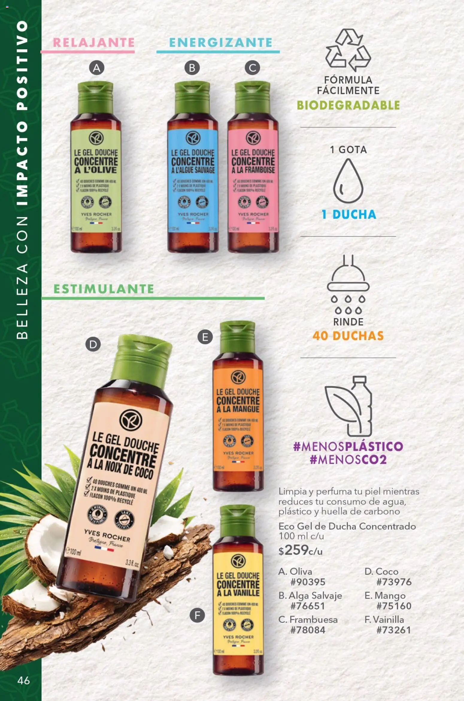 Nuevas ofertas de Yves Rocher válidas en toda la República Mexicana desde el 23.06.2026. ¡Encuentra las mejores ofertas en Yves Rocher campaña 9 2026! | Página: 48
