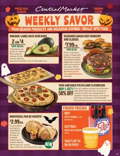 Preview of Central Market weekly ads valid from 10/28/2026