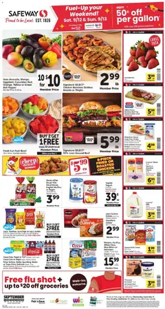 Preview of Safeway weekly ads valid from 09/09/2026