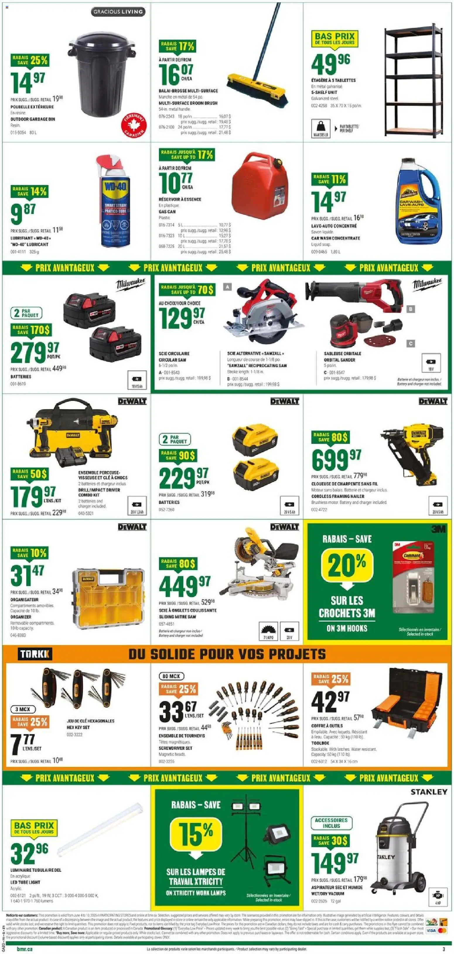 BMR flyer valid from 04.06.2026 | Page: 4 | Products: Case, Brush, Soap, Shelf