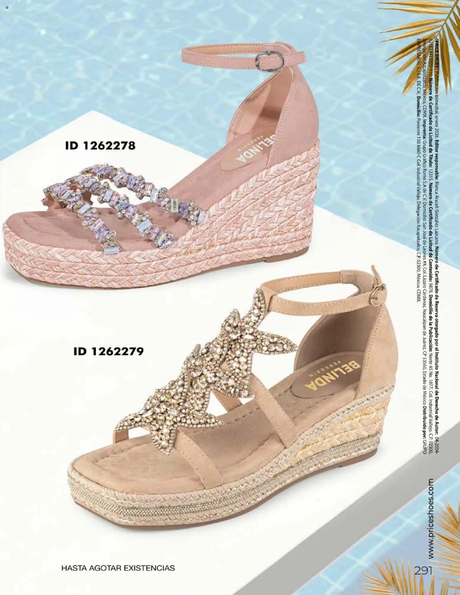 Nuevas ofertas de Price Shoes válidas en toda la República Mexicana desde el 23/06/2026. ¡Encuentra las mejores ofertas en Price Shoes catálogo Sandalias 2026! | Página: 291