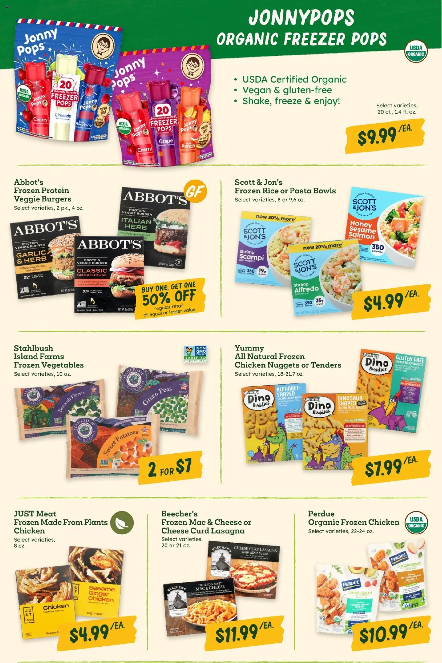Sprouts Monthly Ad - valid from 27.05.2026 | Page: 19 | Products: Cheese, Vegetables, Sauce, Seafood