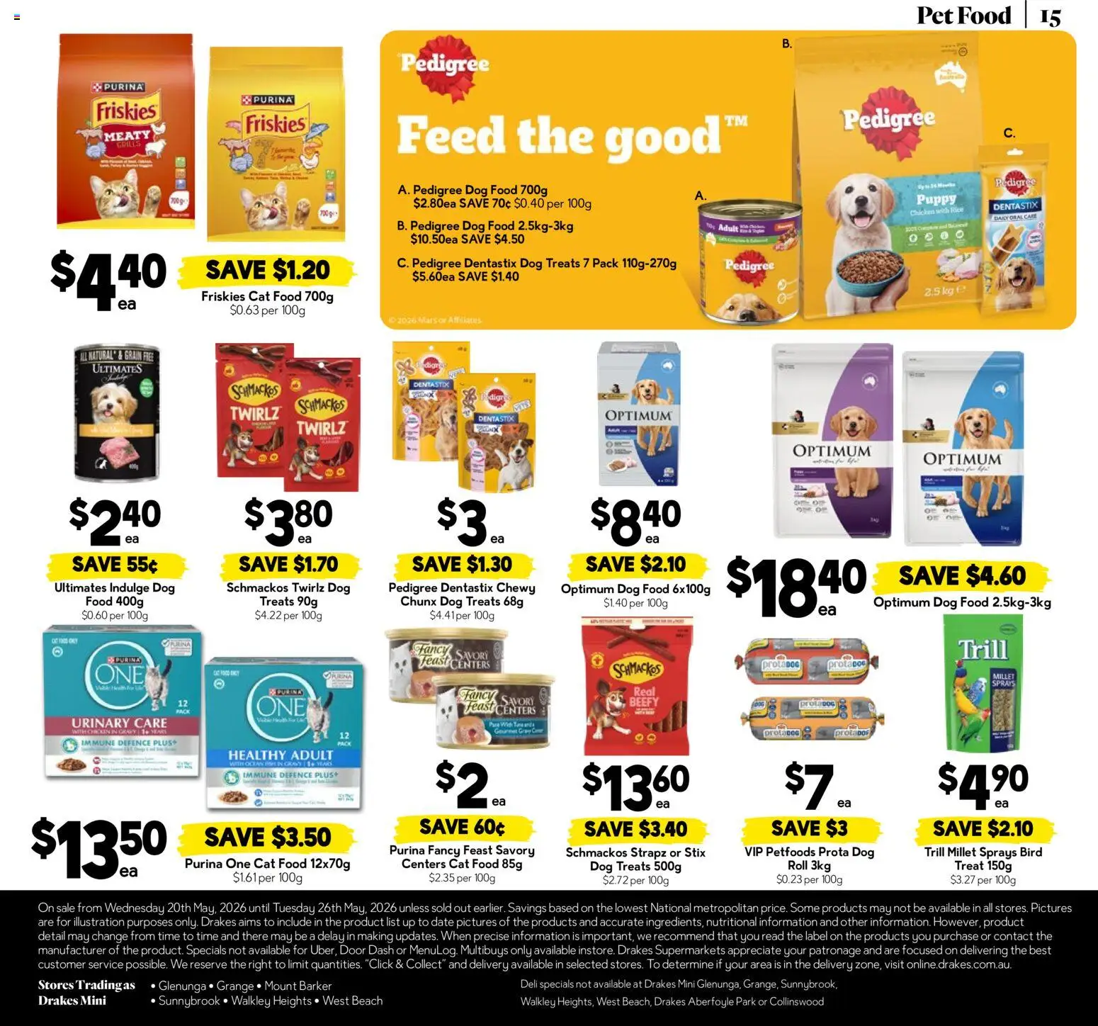 Drakes catalogue - valid from 20.05.2026 | Page: 15 | Products: Door, Rice, Dog food, Date