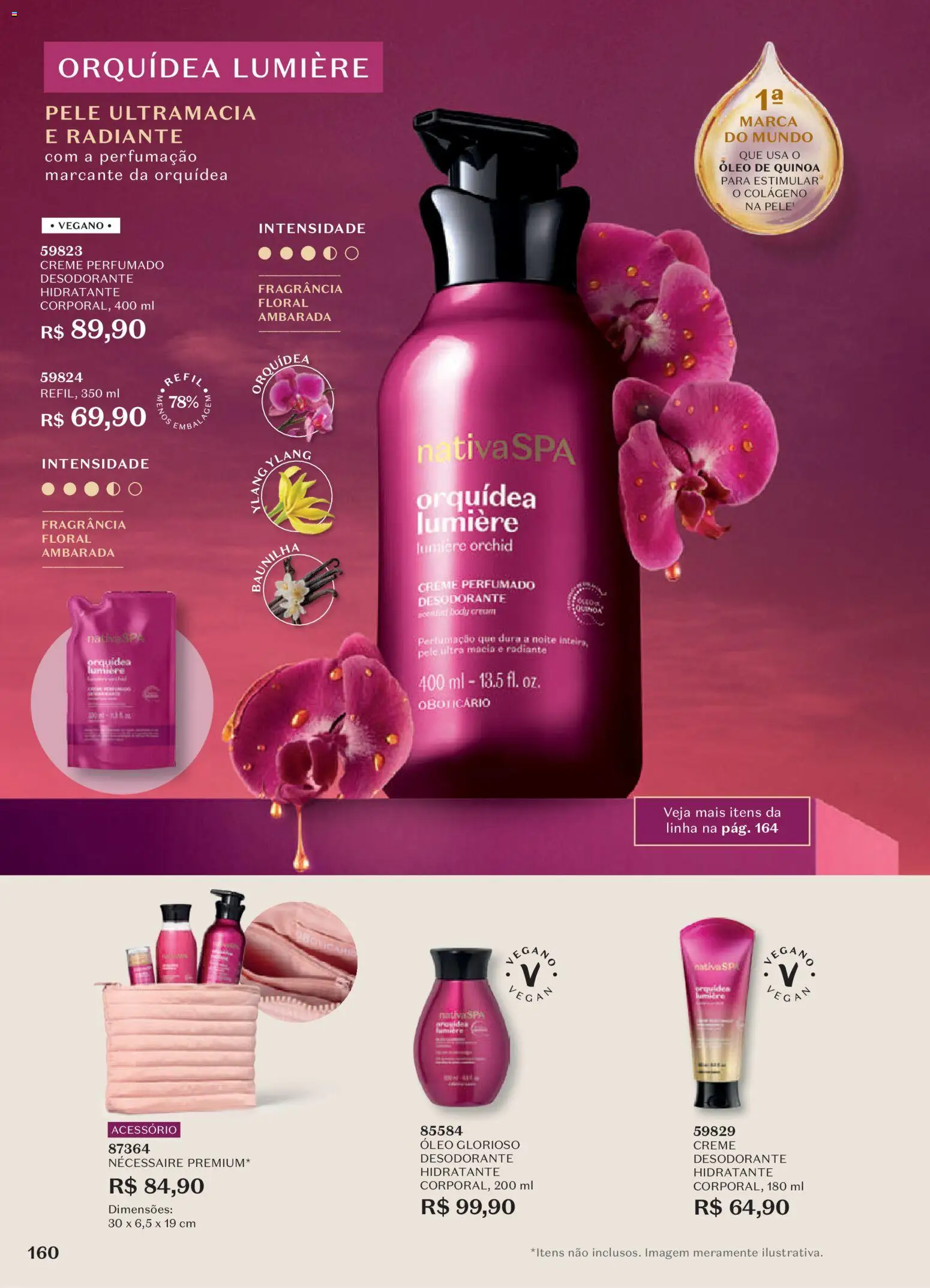 O Boticário Folheto - válido de 20/07/2026 | Página: 162 | Produtos: Colágeno, Quinoa, Fragrância, Desodorante