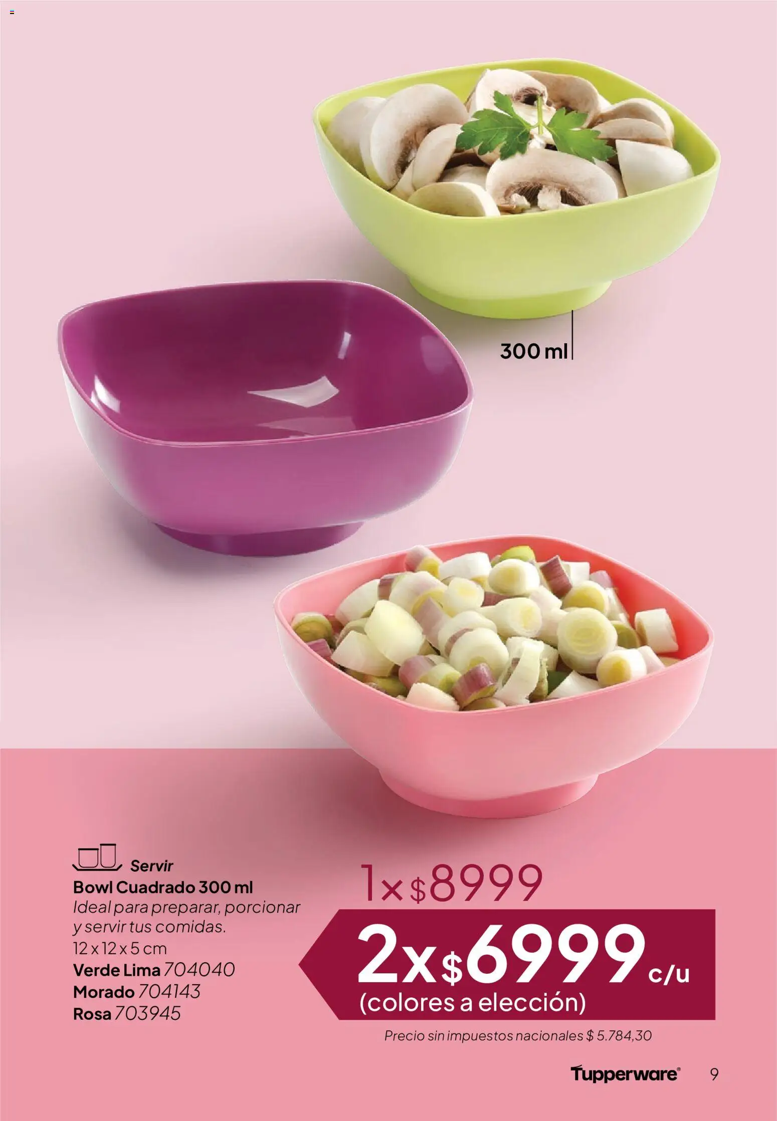 Tupperware Folleto │ válido desde el 04/08/2026 | Página: 11 | Productos: Bowl, Lima