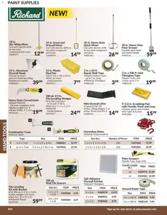 Preview of Princess Auto catalog - Hand Tools from shop Princess Auto valid from 21.04.2026 | Page: 64 | Products: Mixer
